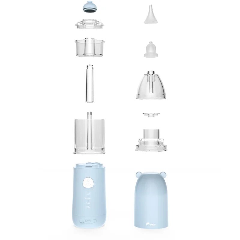 Momini Automatic Irrigator And Aspirator 2 in 1 NanoFlush odsávačka nosních hlenů elektrická 1 ks