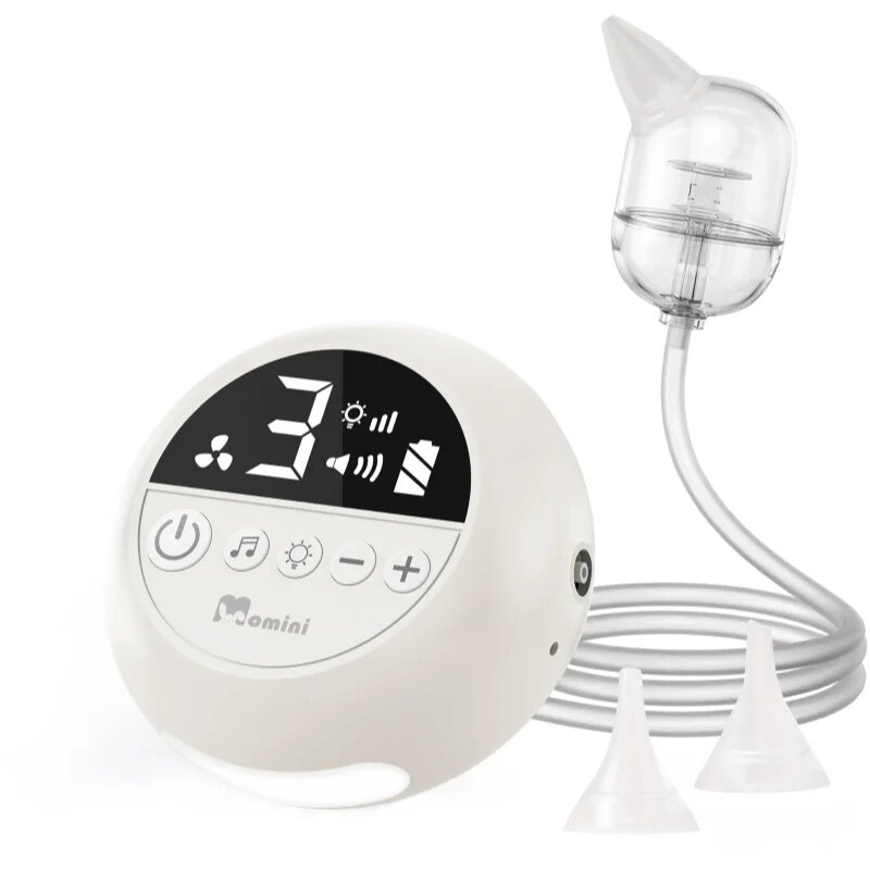 Momini Automatic Nasal Aspirator Sniffley odsávačka nosních hlenů elektrická 1 ks