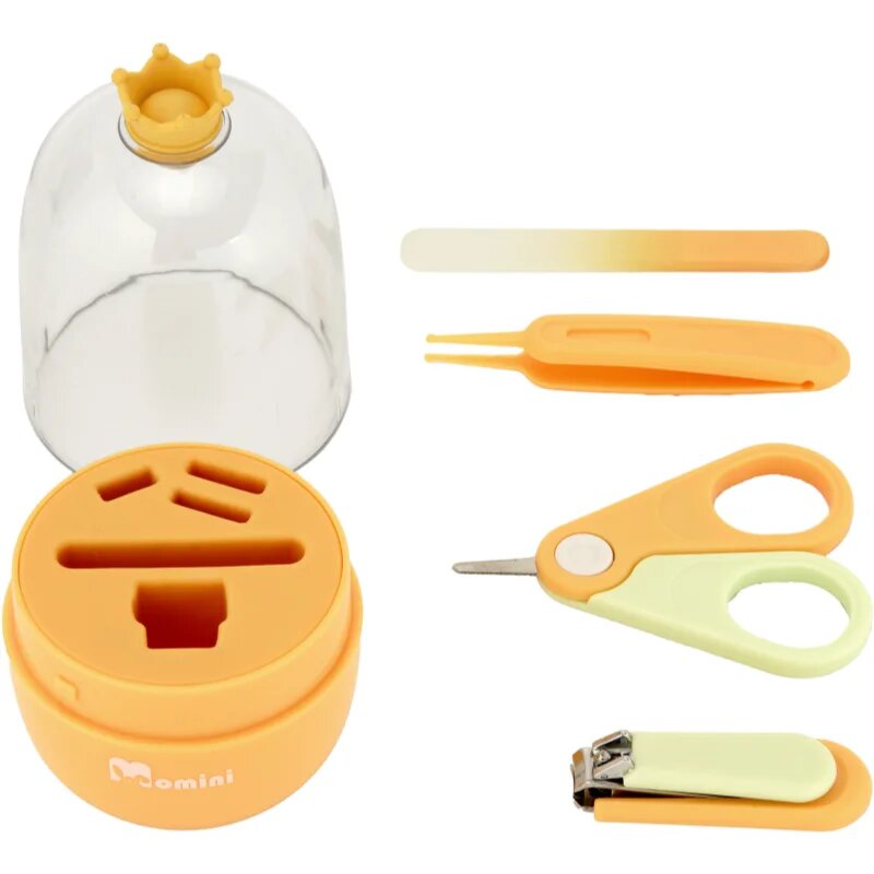 Momini Baby Nail Care Kit manikúrní set pro miminka Sunny 1 ks
