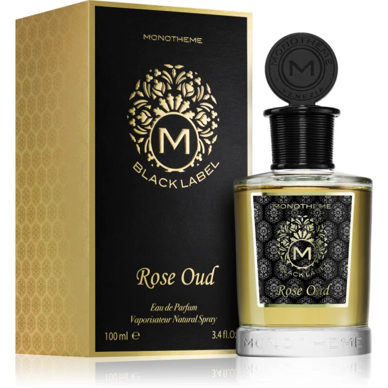 Monotheme Black Label Rose Oud parfémovaná voda unisex 100 ml