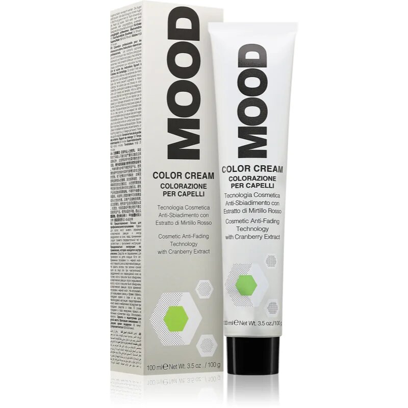 MOOD Color Cream permanentní barva na vlasy odstín 4 Brown 100 ml