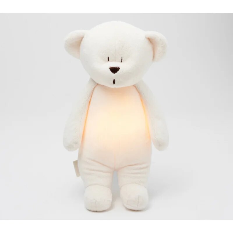 Moonie Bear 2.0 Organic Cream usínáček s melodií 1 ks