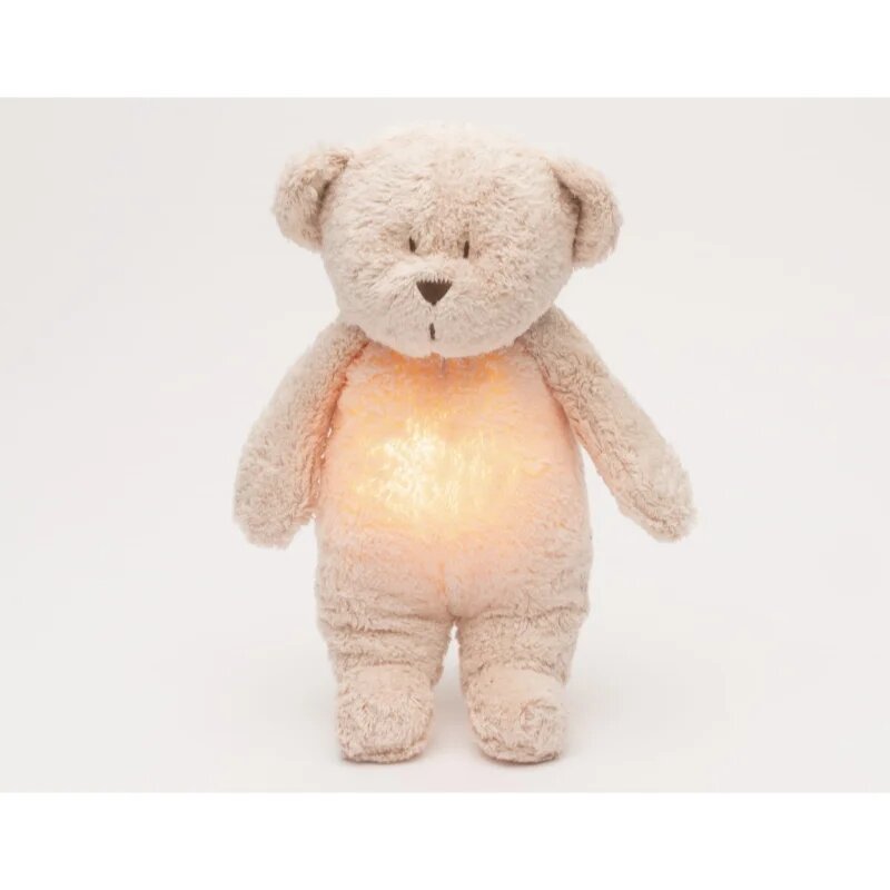 Moonie Bear 2.0 Organic Rose usínáček s melodií 1 ks