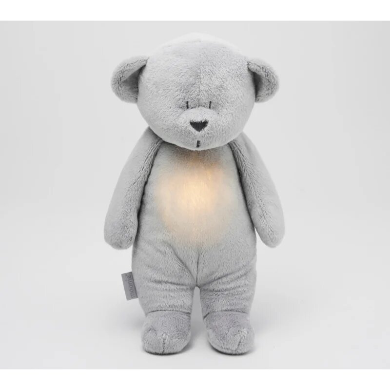 Moonie Bear 2.0 Organic Silver usínáček s melodií 1 ks