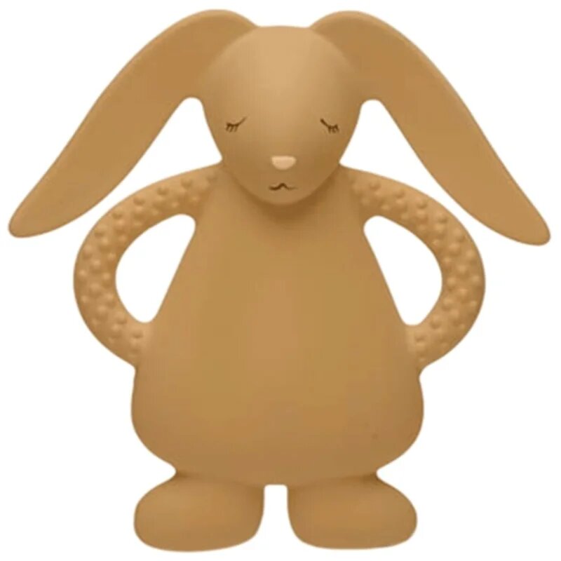 Moonie Natural Teether Rabbit kousátko Cappucino 1 ks