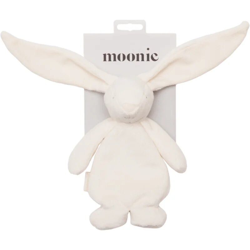 Moonie Sensory Bunny plyšová hračka Cream 1 ks