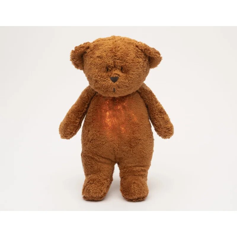 Moonie The Humming Friend 2.0 Organic Caramel usínáček s melodií 1 ks