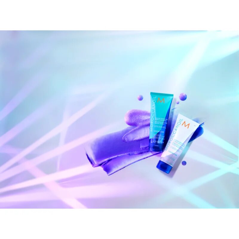 Moroccanoil Color Care Blonde Perfecting Purple Conditioner fialový kondicionér pro blond a melírované vlasy 200 ml