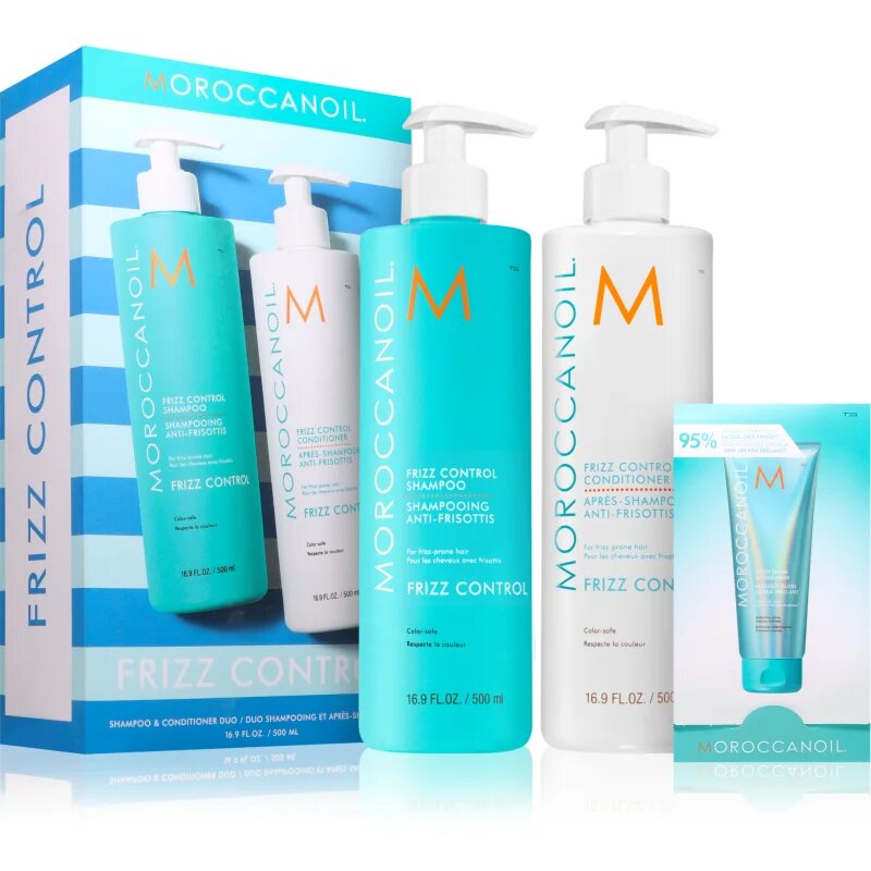 Moroccanoil Frizz Control Shampoo & Conditioner Duo sada proti krepatění