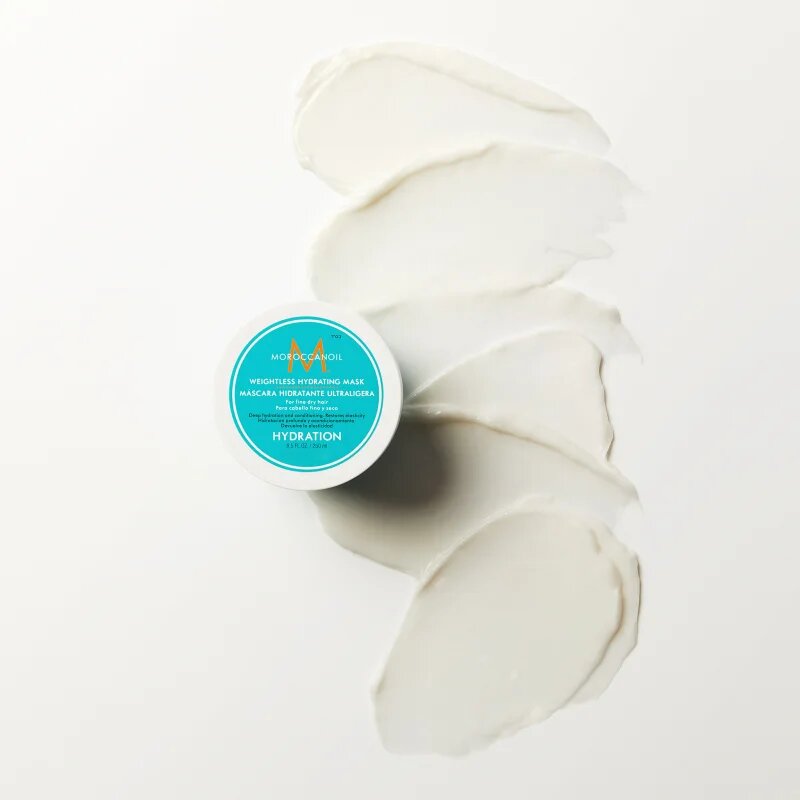 Moroccanoil Hydration Weightless Hydrating Mask hloubkově hydratační maska pro suché a křehké vlasy 250 ml