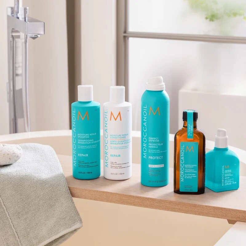 Moroccanoil Protect termoochranný sprej pro úpravu žehličkou a kulmou 225 ml