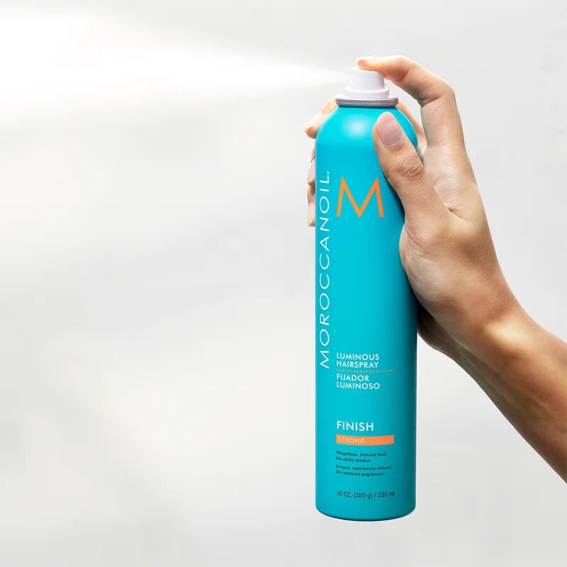 Moroccanoil Style Luminous Hairspray lak na vlasy silné zpevnění 330 ml
