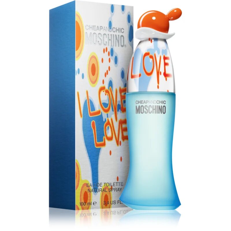 Moschino I Love Love toaletní voda pro ženy 100 ml
