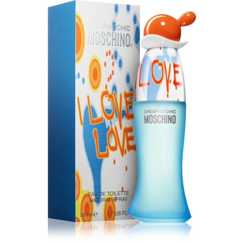Moschino I Love Love toaletní voda pro ženy 50 ml