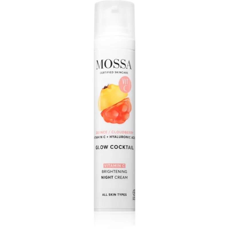 Mossa Glow Coctail rozjasňující noční krém 50 ml