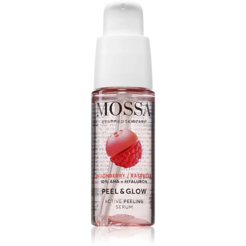 Mossa Peel & Glow jemný peeling 30 ml