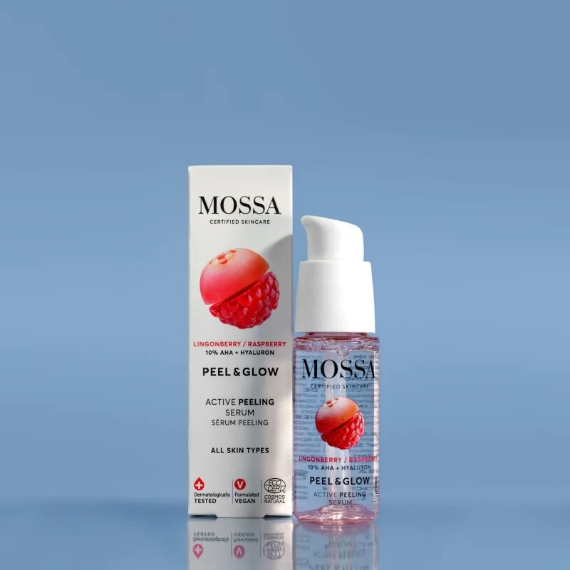 Mossa Peel & Glow jemný peeling 30 ml