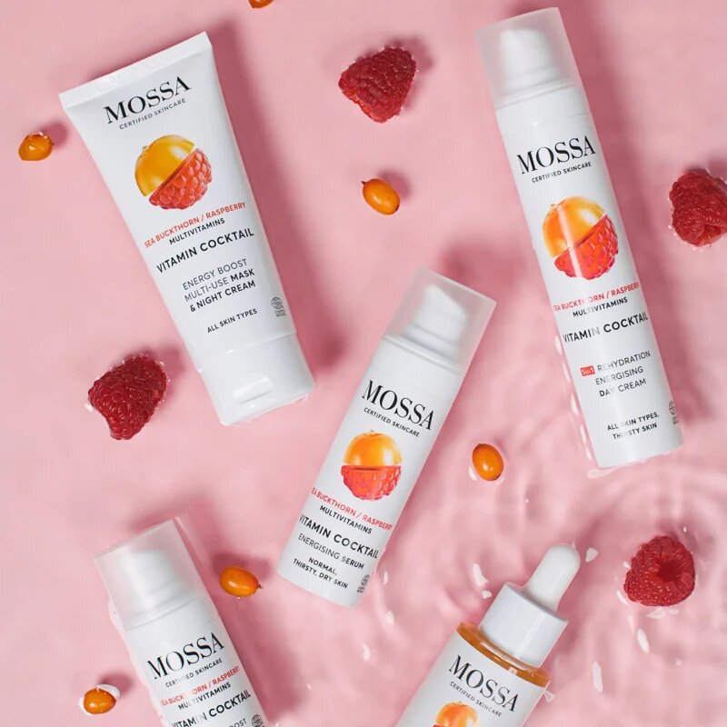 Mossa Vitamin Cocktail revitalizační krém a maska na obličej 60 ml