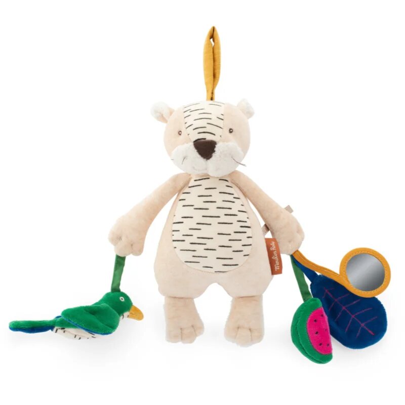 MOULIN ROTY Baboo the Tiger kontrastní závěsná hračka 0m+ 1 ks