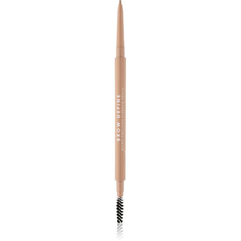 MUA Makeup Academy Brow Define precizní tužka na obočí s kartáčkem odstín Fair 0.05 g