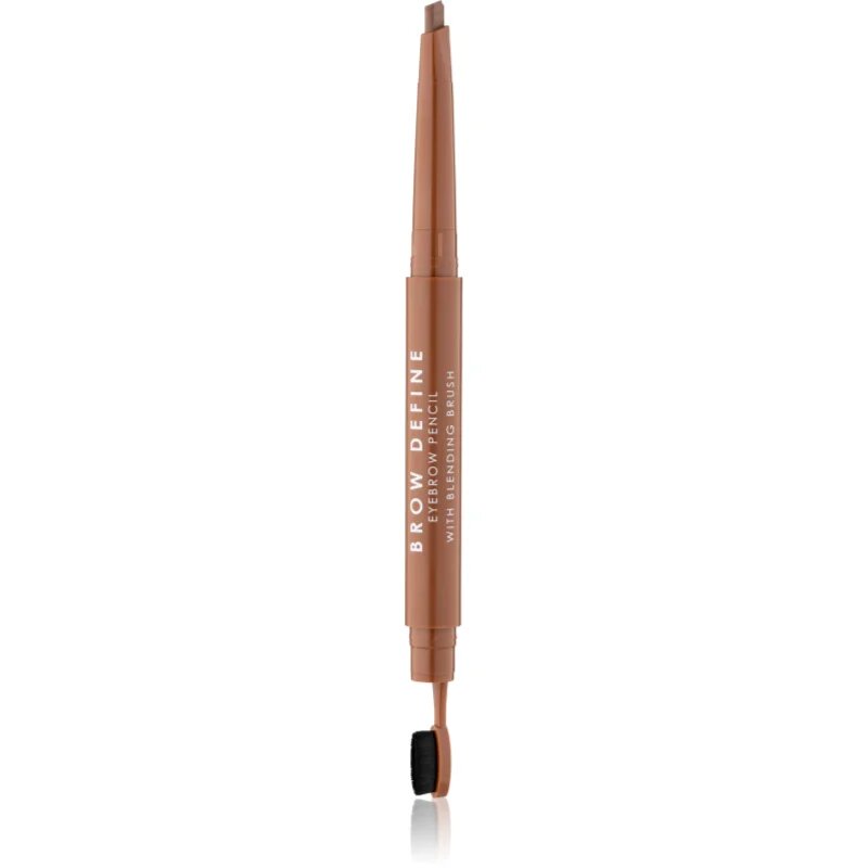 MUA Makeup Academy Brow Define tužka na obočí s kartáčkem odstín Auburn 0.25 g