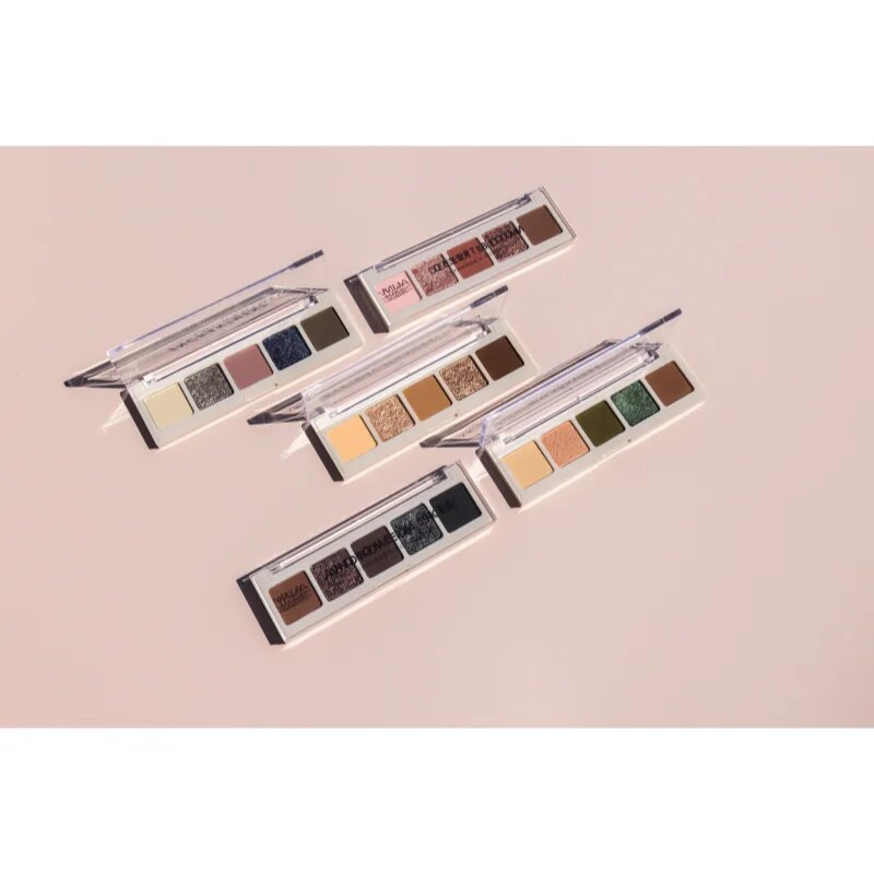 MUA Makeup Academy Eyeshadow Collection 5 Shade Palette paletka očních stínů odstín Andromeda Skies 3.8 g