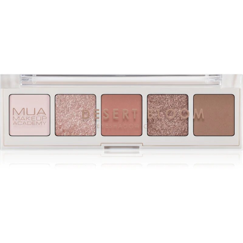 MUA Makeup Academy Eyeshadow Collection 5 Shade Palette paletka očních stínů odstín Desert Bloom 3.8 g