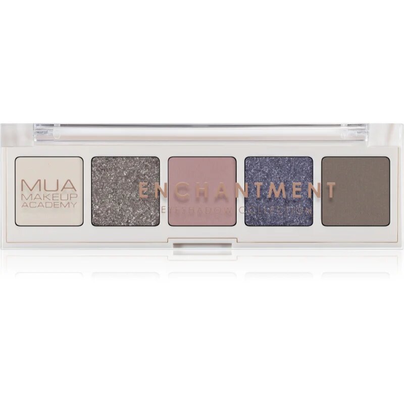 MUA Makeup Academy Eyeshadow Collection 5 Shade Palette paletka očních stínů odstín Enchantment 3.8 g