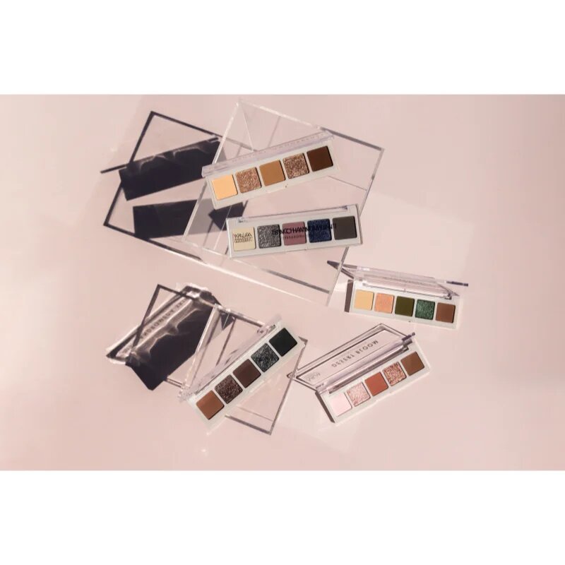 MUA Makeup Academy Eyeshadow Collection 5 Shade Palette paletka očních stínů odstín Utopia 3.8 g