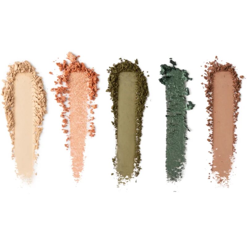 MUA Makeup Academy Eyeshadow Collection 5 Shade Palette paletka očních stínů odstín Wilderness 3.8 g