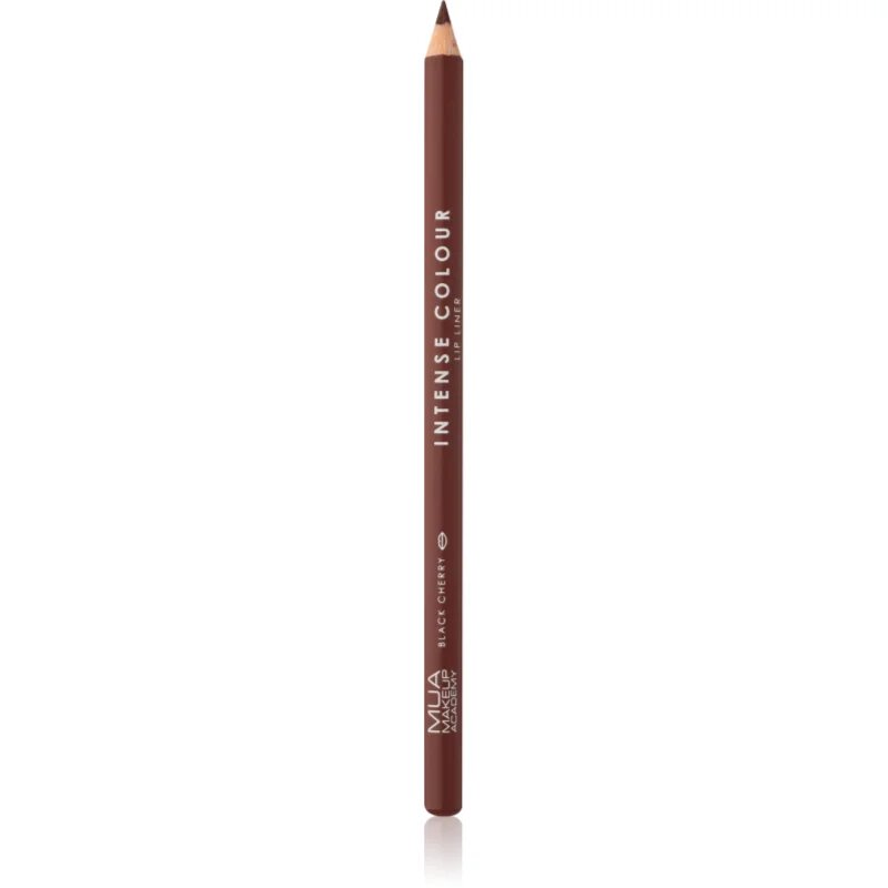 MUA Makeup Academy Intense Colour precizní tužka na rty odstín Black Cherry 1.5 g