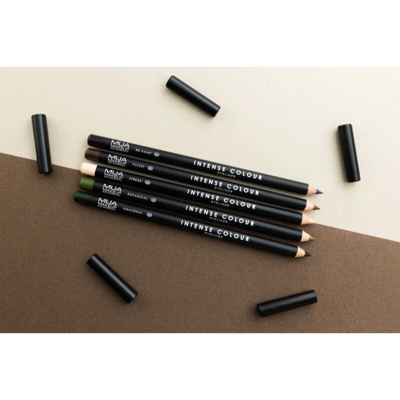 MUA Makeup Academy Intense Colour tužka na oči s intenzivní barvou odstín Snow Queen 1.5 g