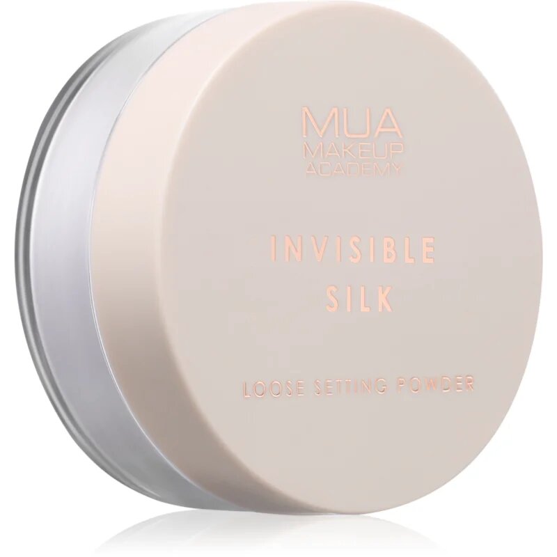 MUA Makeup Academy Invisible Silk transparentní sypký pudr 16 g