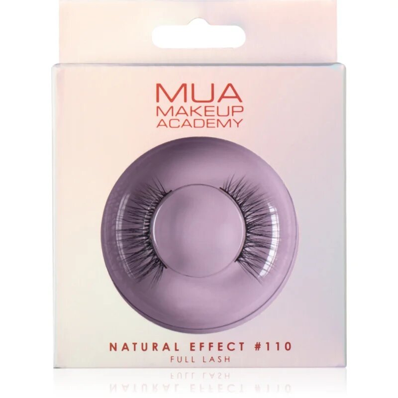 MUA Makeup Academy Lashes Natural Effect umělé řasy typ #110 1 pár