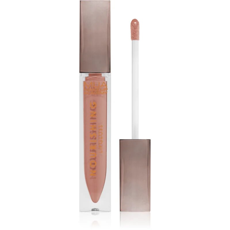 MUA Makeup Academy Lip Gloss Nourishing vyživující lesk na rty odstín Super Nude 65 ml
