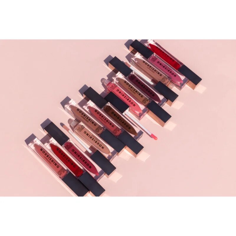 MUA Makeup Academy Lip Gloss Nourishing vyživující lesk na rty odstín Super Nude 65 ml