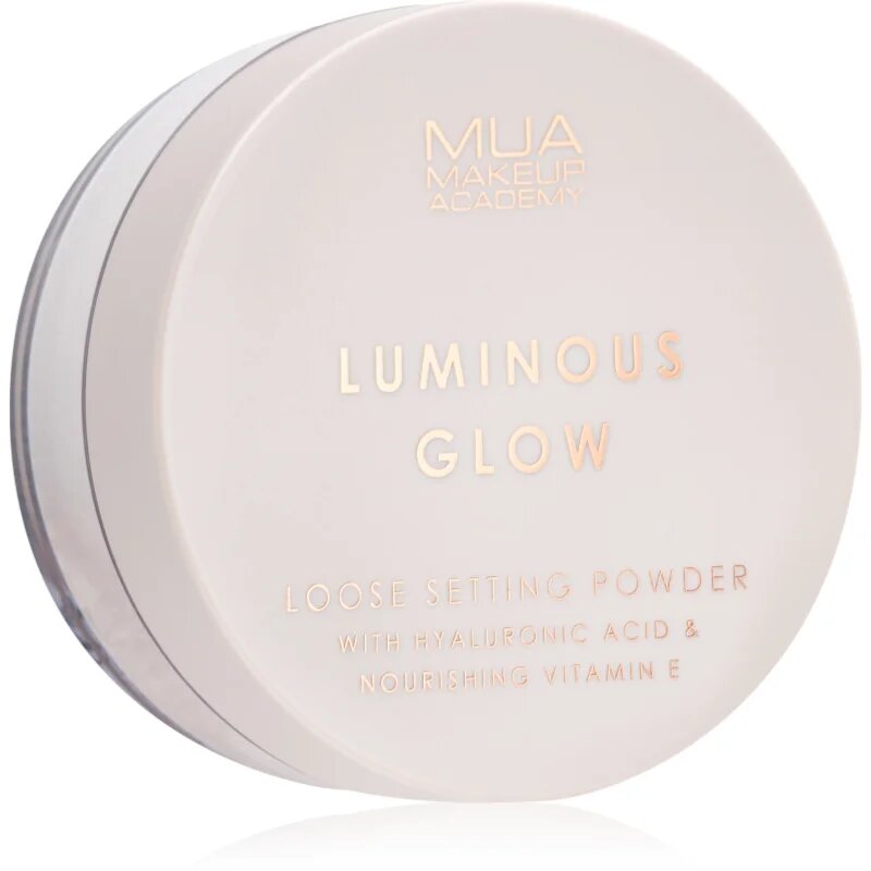 MUA Makeup Academy Luminous transparentní sypký pudr 11 g