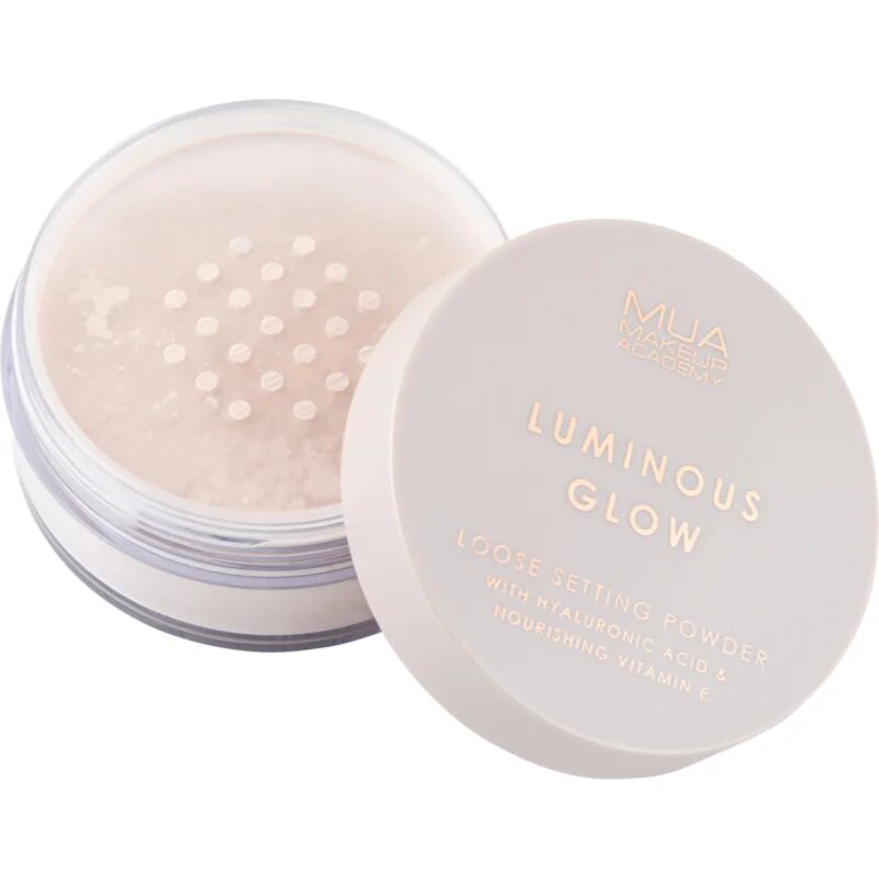 MUA Makeup Academy Luminous transparentní sypký pudr 11 g