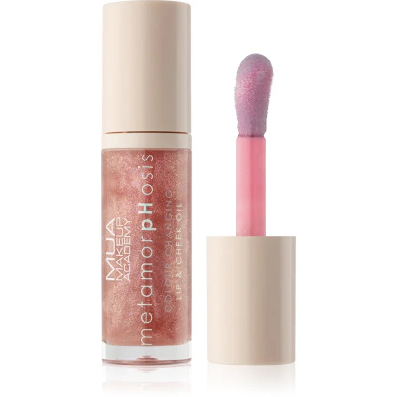 MUA Makeup Academy Metamorphosis olej na rty na rty a tváře vůně The Truth 7 ml