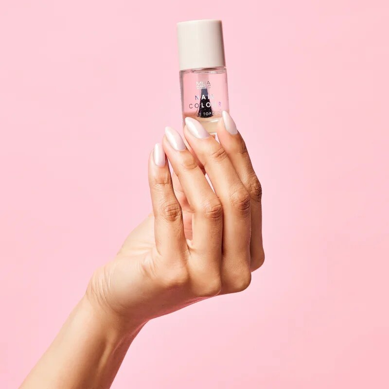MUA Makeup Academy Nail Colour lak na nehty odstín Clear Top Coat 10 ml