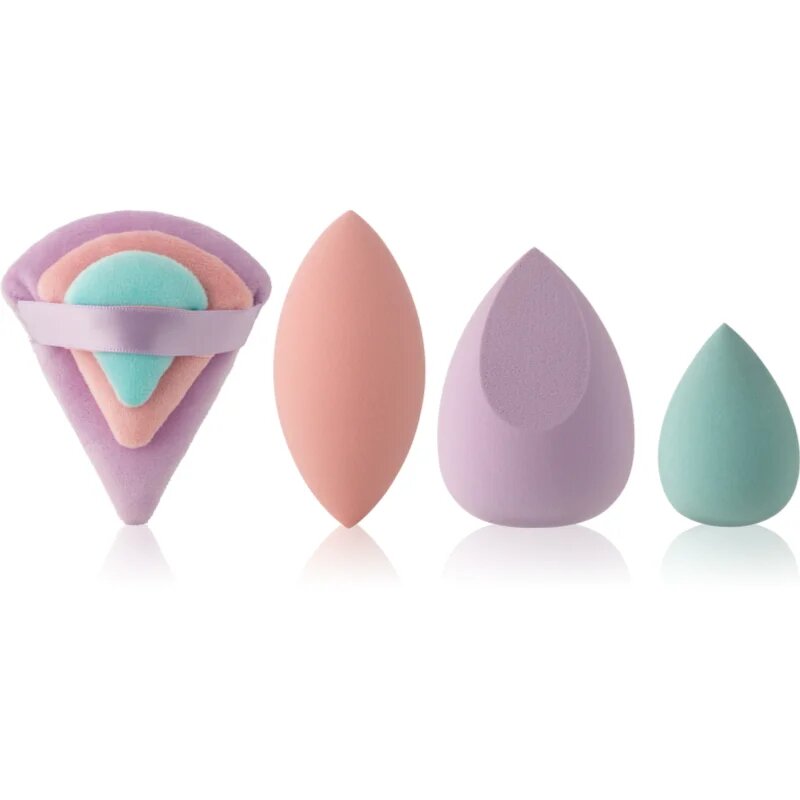 MUA Makeup Academy Powder Puff & Sponge Set sada aplikátorů