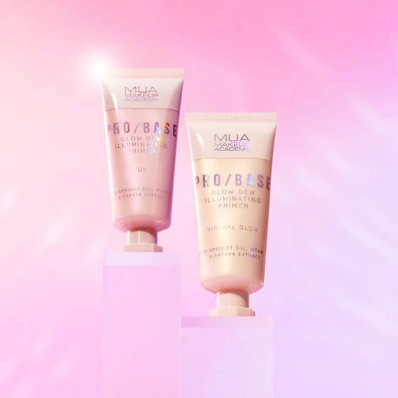 MUA Makeup Academy PRO/BASE Glow Dew rozjasňující podkladová báze odstín Spark 30 ml