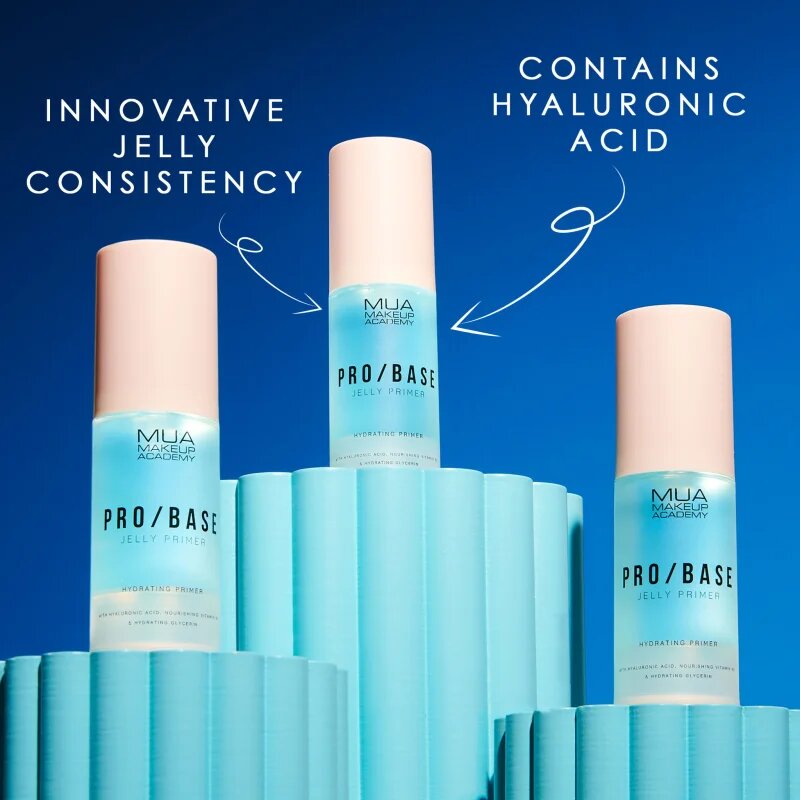 MUA Makeup Academy PRO/BASE Refresh & Revive hydratační podkladová báze pod make-up s kyselinou hyaluronovou 30 g