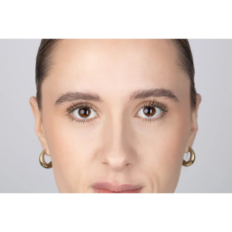 MUA Makeup Academy Stop The Search dlouhotrvající řasenka odstín Khaki 12 ml