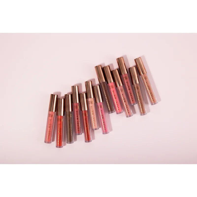 MUA Makeup Academy Velvet Matte matná tekutá rtěnka odstín Razzleberry 3 ml
