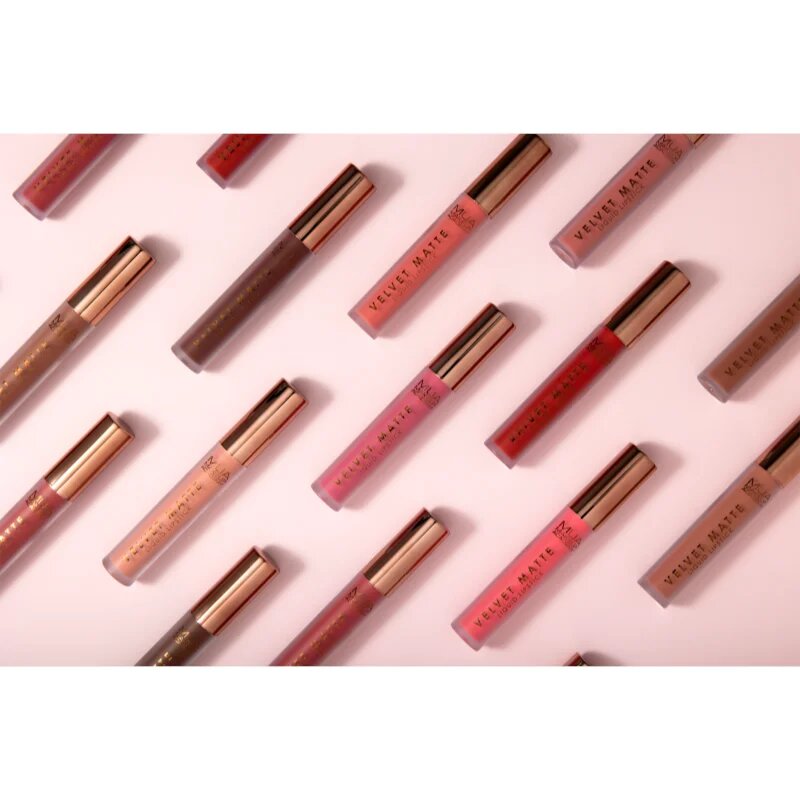 MUA Makeup Academy Velvet Matte matná tekutá rtěnka odstín Razzleberry 3 ml