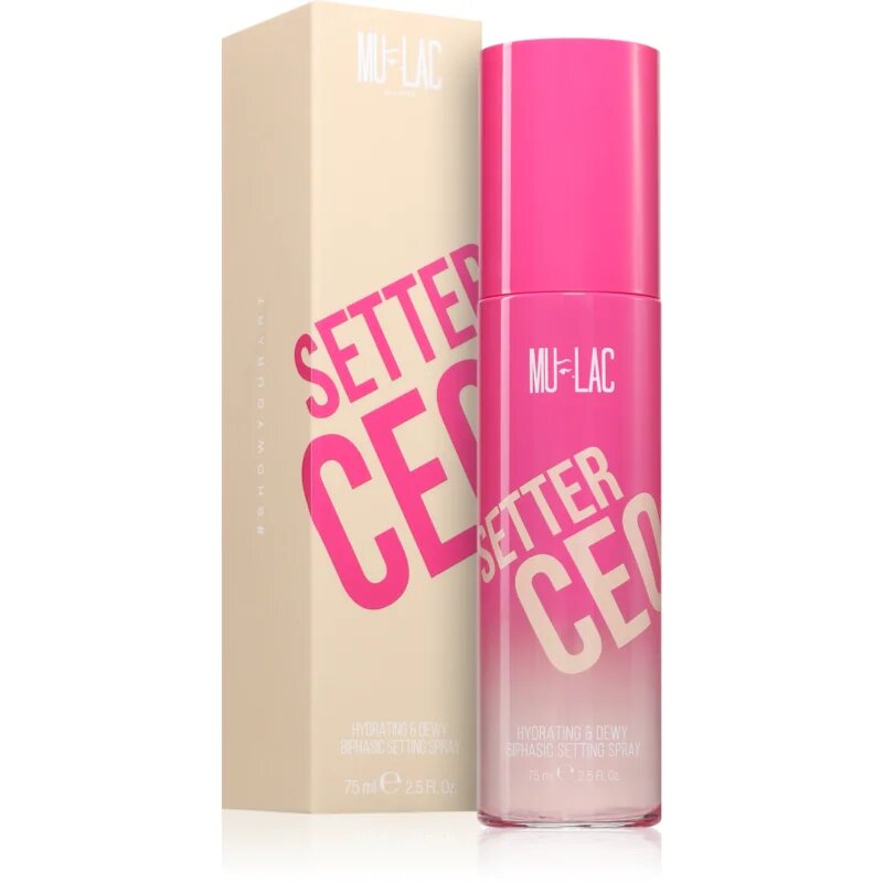 Mulac Cosmetics Setter CEO fixační sprej na make-up 75 ml