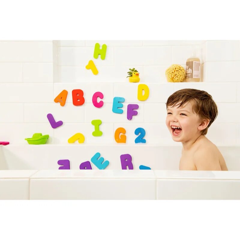 Munchkin Bath Learn Letters & Numbers hračka do vody 18 m+ 36 ks