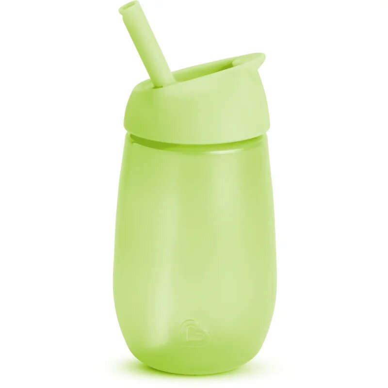 Munchkin Simple Clean dětská láhev s brčkem Green 12 m+ 1 ks