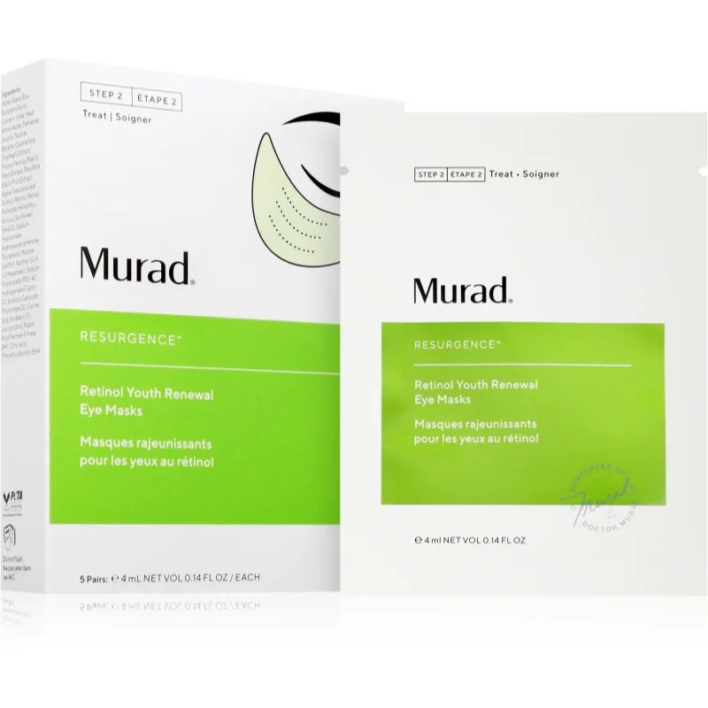 Murad Dr. Zion x oční maska ve formě náplasti s retinolem 5 ks